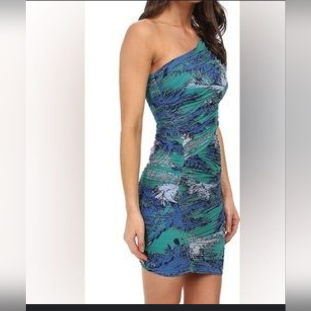 BCBG MaxAzria Multicolor Coctail Dress size S